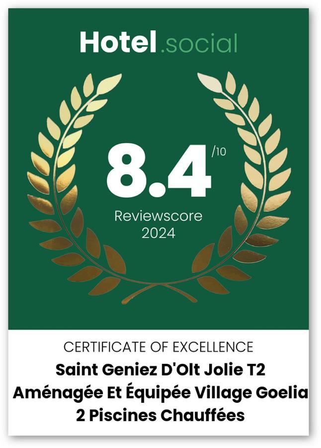 Saint Geniez D'Olt Jolie T2 Amenagee Et Equipee Village Goelia 2 Piscines Chauffees מראה חיצוני תמונה